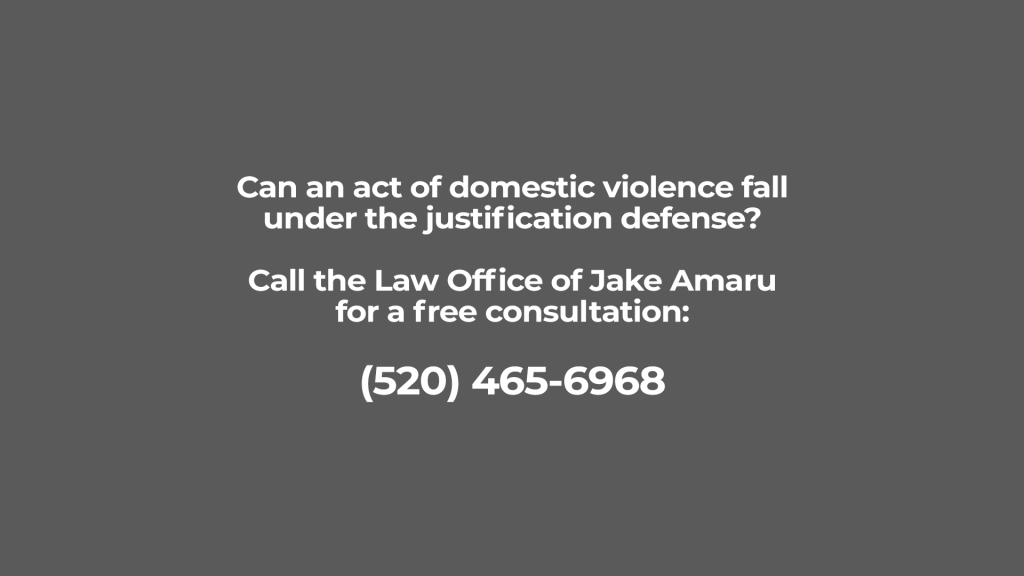 Domestic Violence and Justification Defense